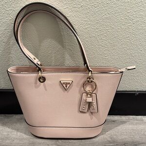 Guess Blush Pink/Gold Tote Bag